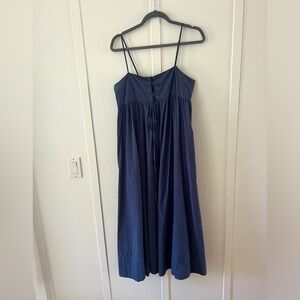 STITCHDROP lace up midi dress size Large